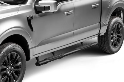 4 Inch 1000 Series SideSteps & Bracket Kit Textured Black 2015-2026 Ford F-150/ F-250/F-350 Go Rhino-7
