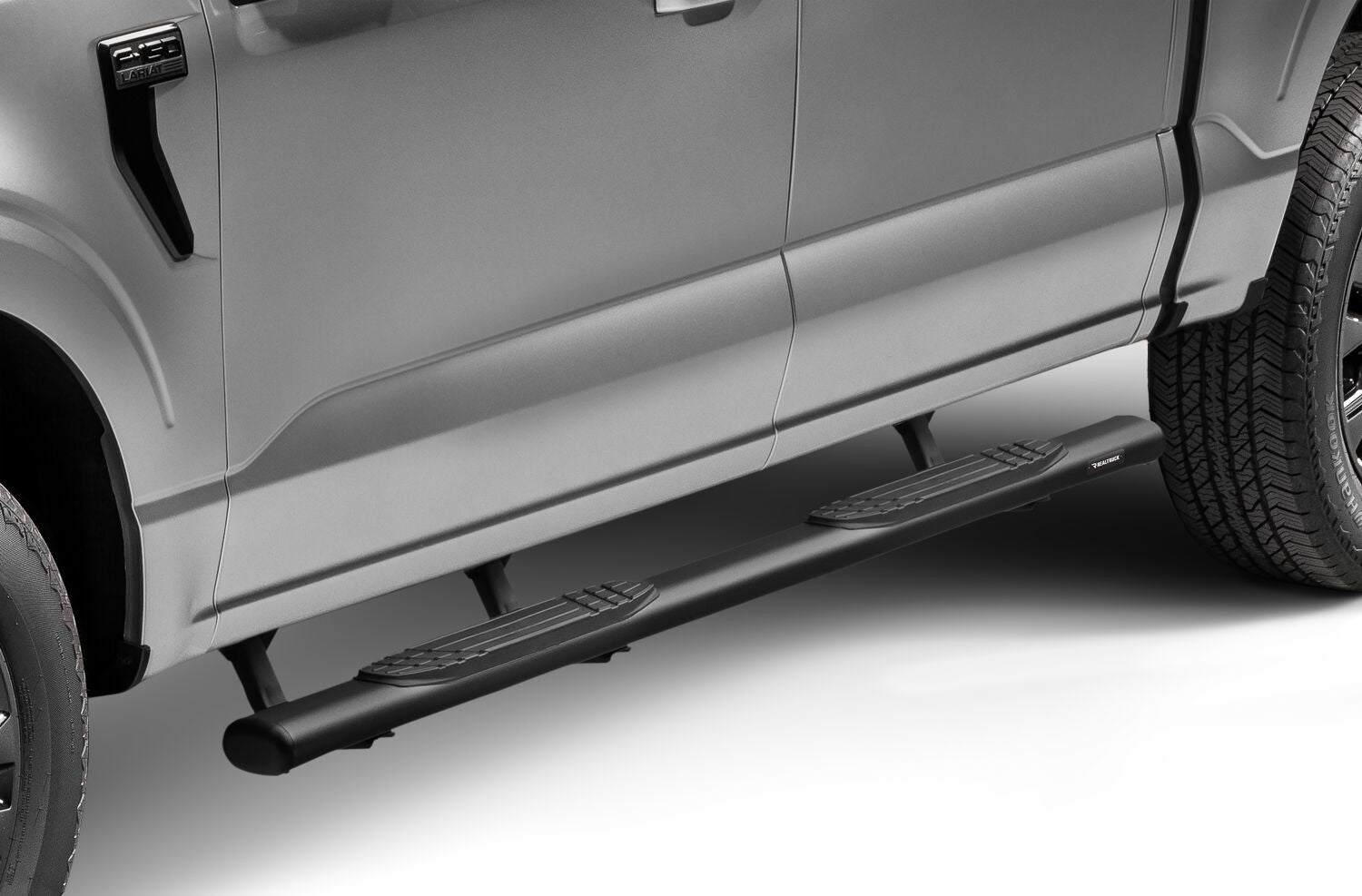 4 Inch 1000 Series SideSteps & Bracket Kit Textured Black 2015-2026 Ford F-150/ F-250/F-350 Go Rhino-8