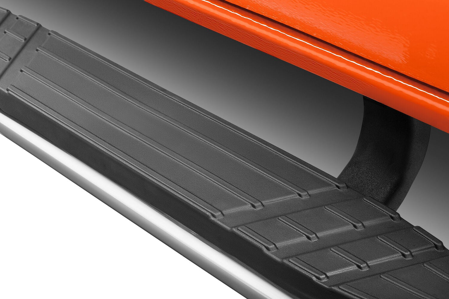 4 Inch 1000 Series SideSteps & Bracket Kit Stainless Steel 2024-2026 Toyota Tacoma Go Rhino-2