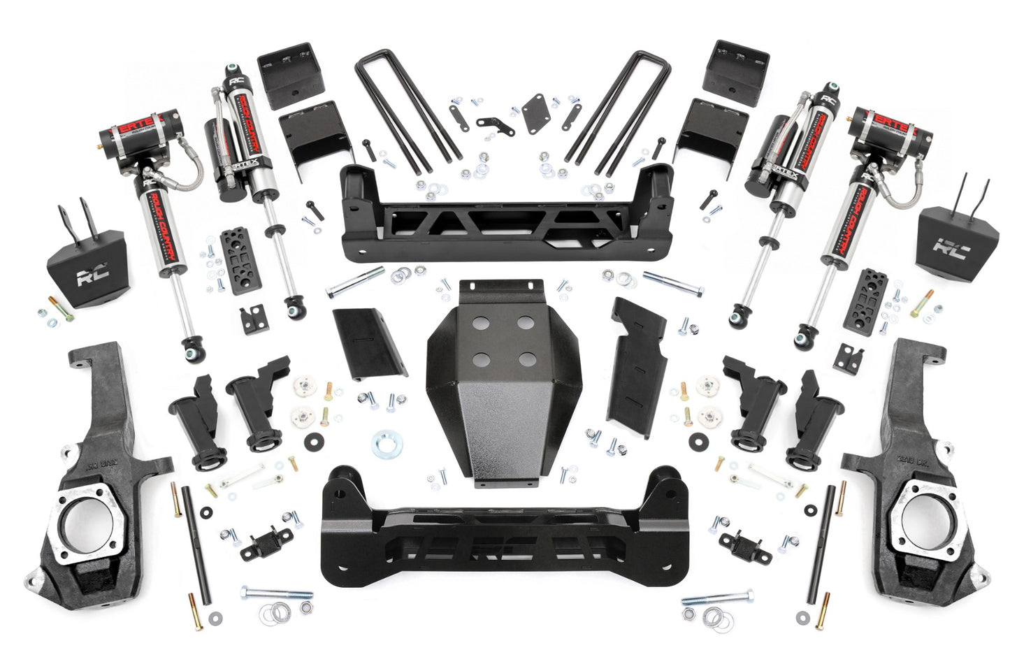 7.5 Inch Lift Kit Torsion Drop Vertex Silverado/Sierra 2500HD/3500HD (11-19) Rough Country