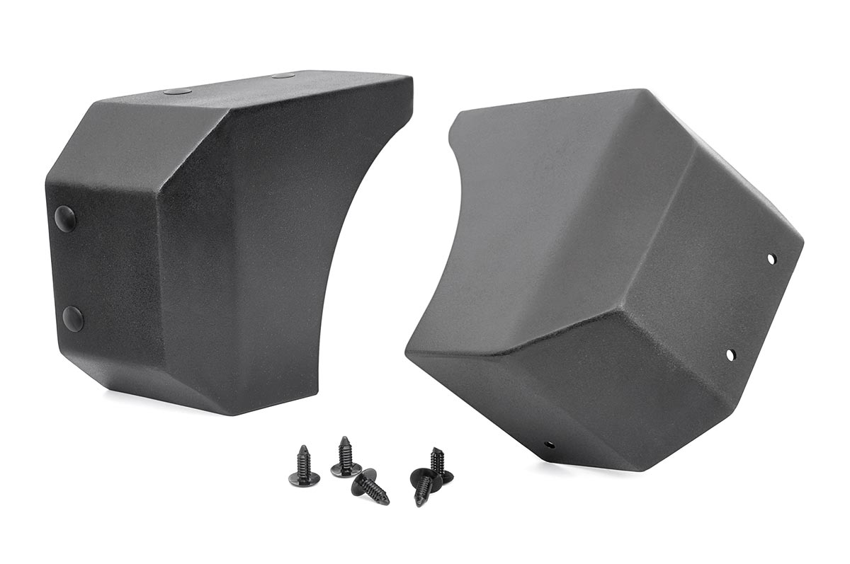 Rough Country Jeep Front Bumper Caps 07-18 Wrangler JK Rough Country