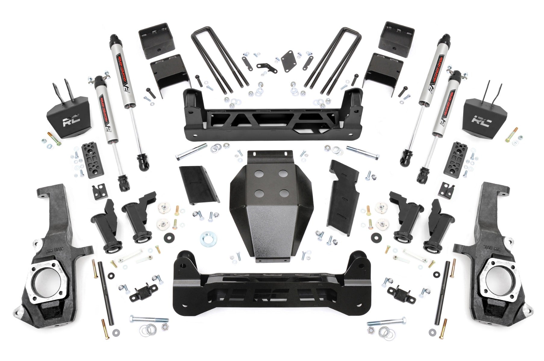 7.5 Inch Lift Kit Torsion Drop V2 Silverado/Sierra 2500HD/3500HD (11-19) Rough Country