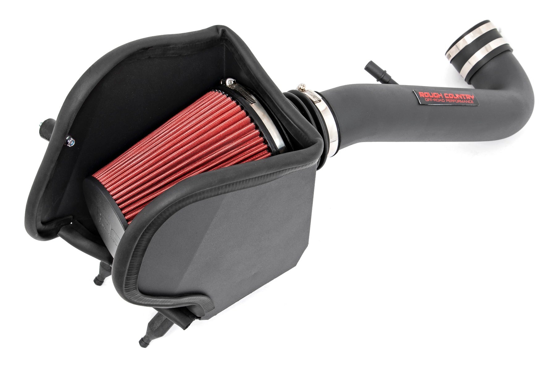 Rough Country Jeep Cold Air Intake w/o Pre-Filter 18-20 Wrangler JL 20-Up Gladiator Rough Country