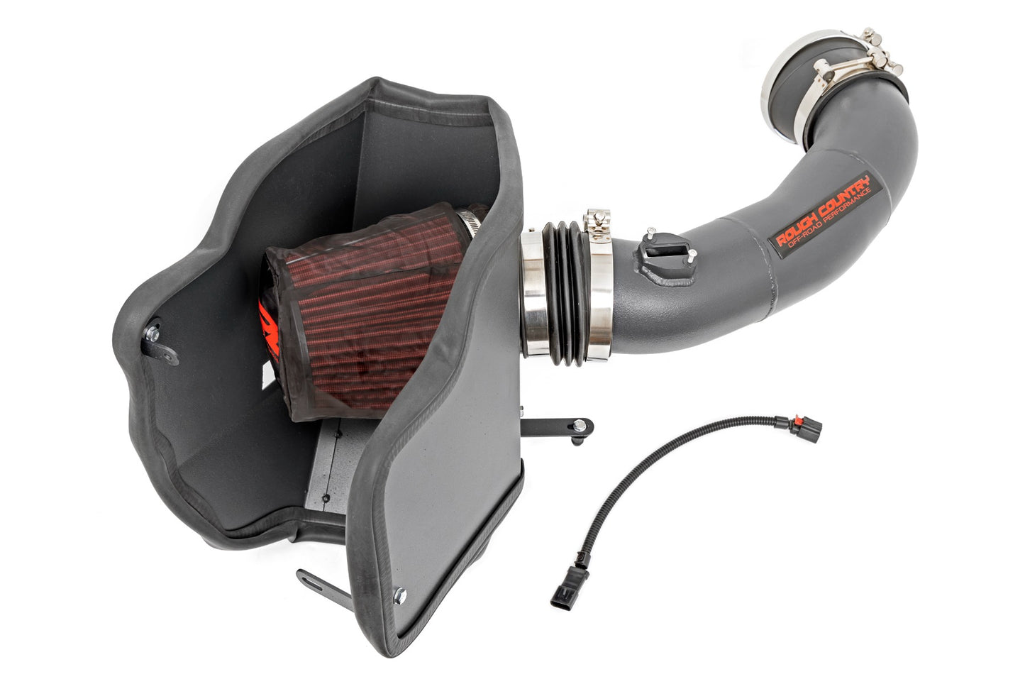 Rough Country Rough Country 6.7L Cold Air Intake w//Prefilter Ford Super Duty (17-20) With Pre-Filter Bag Rough Country