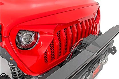 Replacement Grille Angry Eyes Jeep Gladiator JT/Wrangler JL 4WD (18-26) Rough Country-1