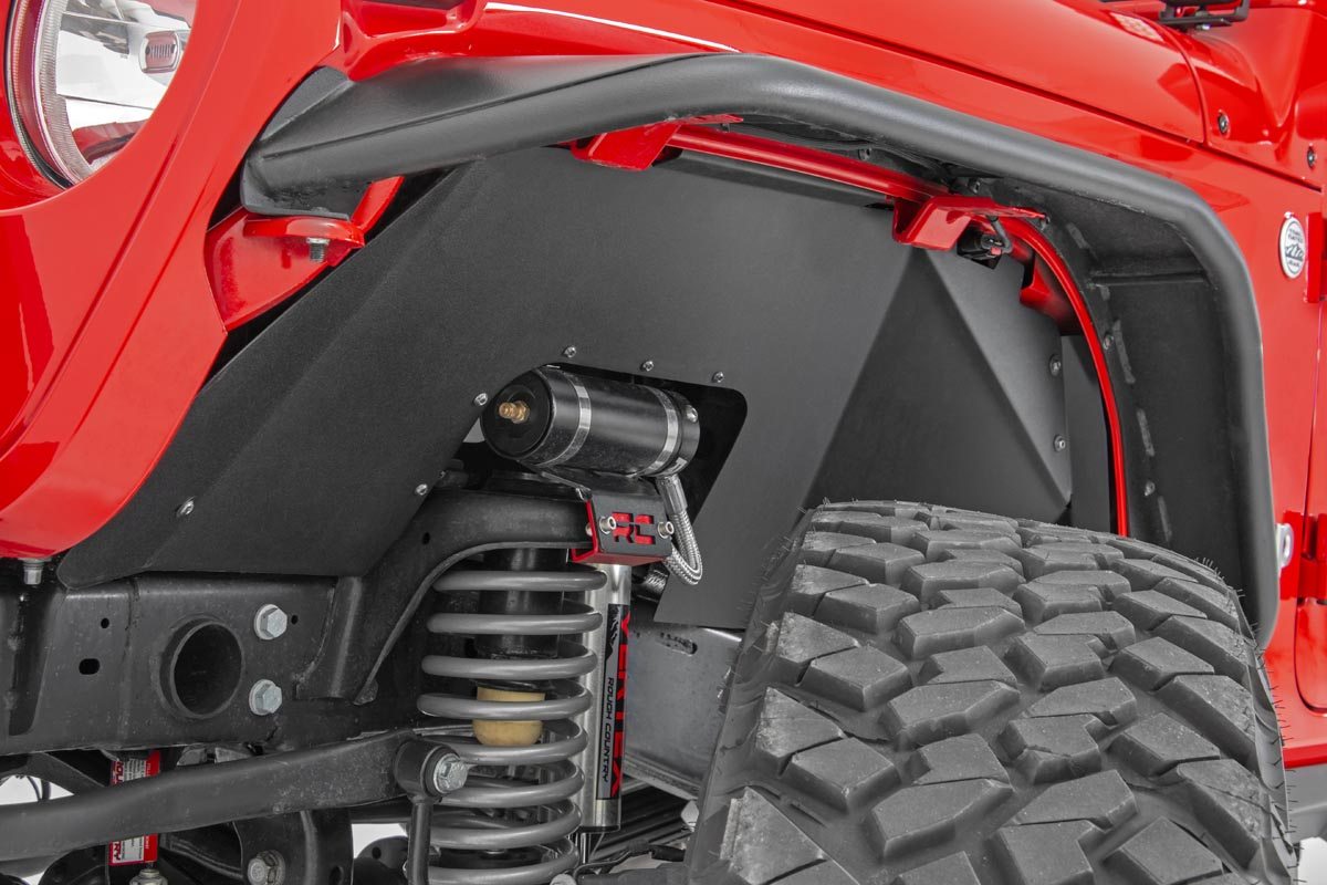 Inner Fenders Front Jeep Wrangler JL (18-26)/Wrangler Unlimited (18-26) Rough Country-2