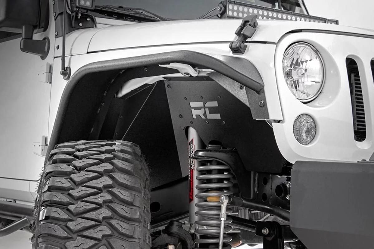 Inner Fenders FR & RR Jeep Wrangler JK/Wrangler Unlimited (2007-2018) Rough Country-4