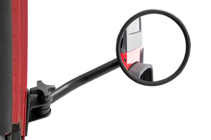Jeep Classic Round Folding Mirror 07-18 Wrangler JK Rough Country-1