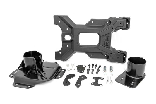 Rough Country HD Hinged Spare Tire Carrier Kit 07-18 Jeep JK Rough Country