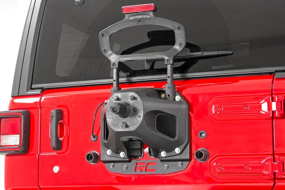 Jeep Spare Tire Relocation Bracket 18-20 Wrangler JL Rough Country-6