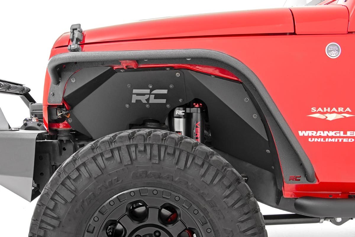 Rough Country Jeep Tubular Fender Flares 07-18 Wrangler JK Rough Country