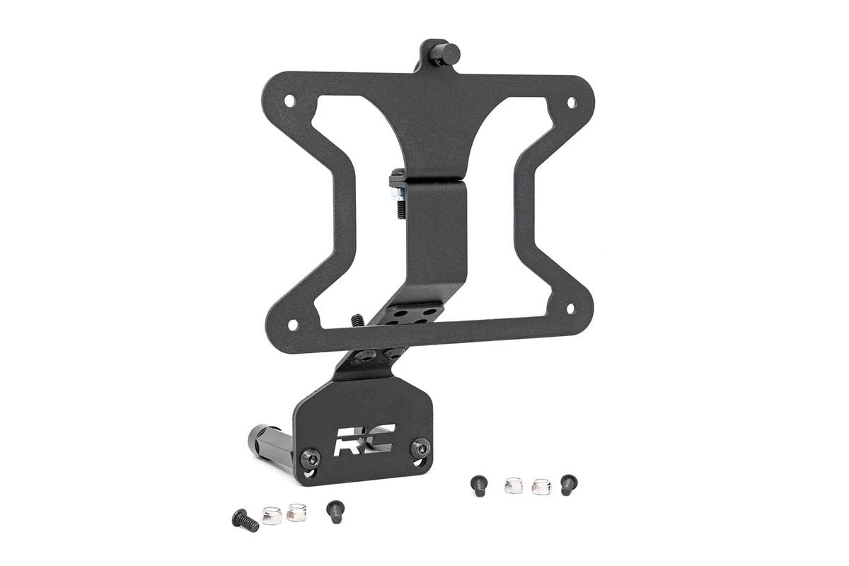 License Plate Relocation Bracket Jeep Wrangler JL (18-26)/Wrangler Unlimited (18-26) Rough Country-3