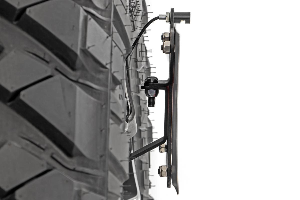 License Plate Relocation Bracket Jeep Wrangler JL (18-26)/Wrangler Unlimited (18-26) Rough Country-4