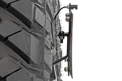 License Plate Relocation Bracket Jeep Wrangler JL (18-26)/Wrangler Unlimited (18-26) Rough Country-4