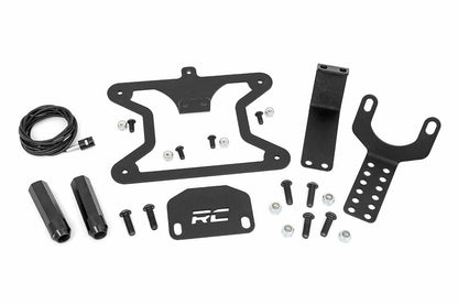 License Plate Relocation Bracket Jeep Wrangler JL (18-26)/Wrangler Unlimited (18-26) Rough Country-5