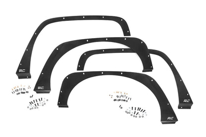 Fender Delete Kit FR & RR Jeep Wrangler JK/Wrangler Unlimited (2007-2018) Rough Country-3