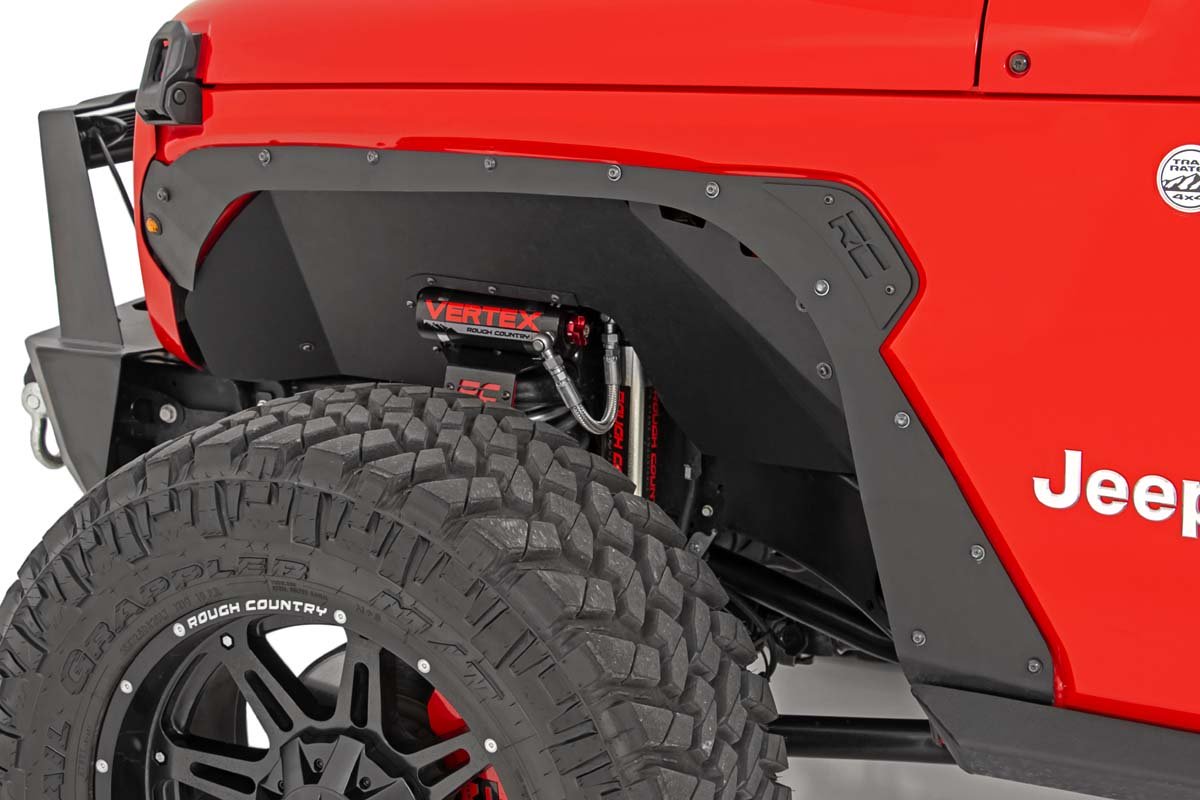 Rough Country Jeep Front & Rear Fender Delete Kit 18-20 Wrangler JL Rough Country