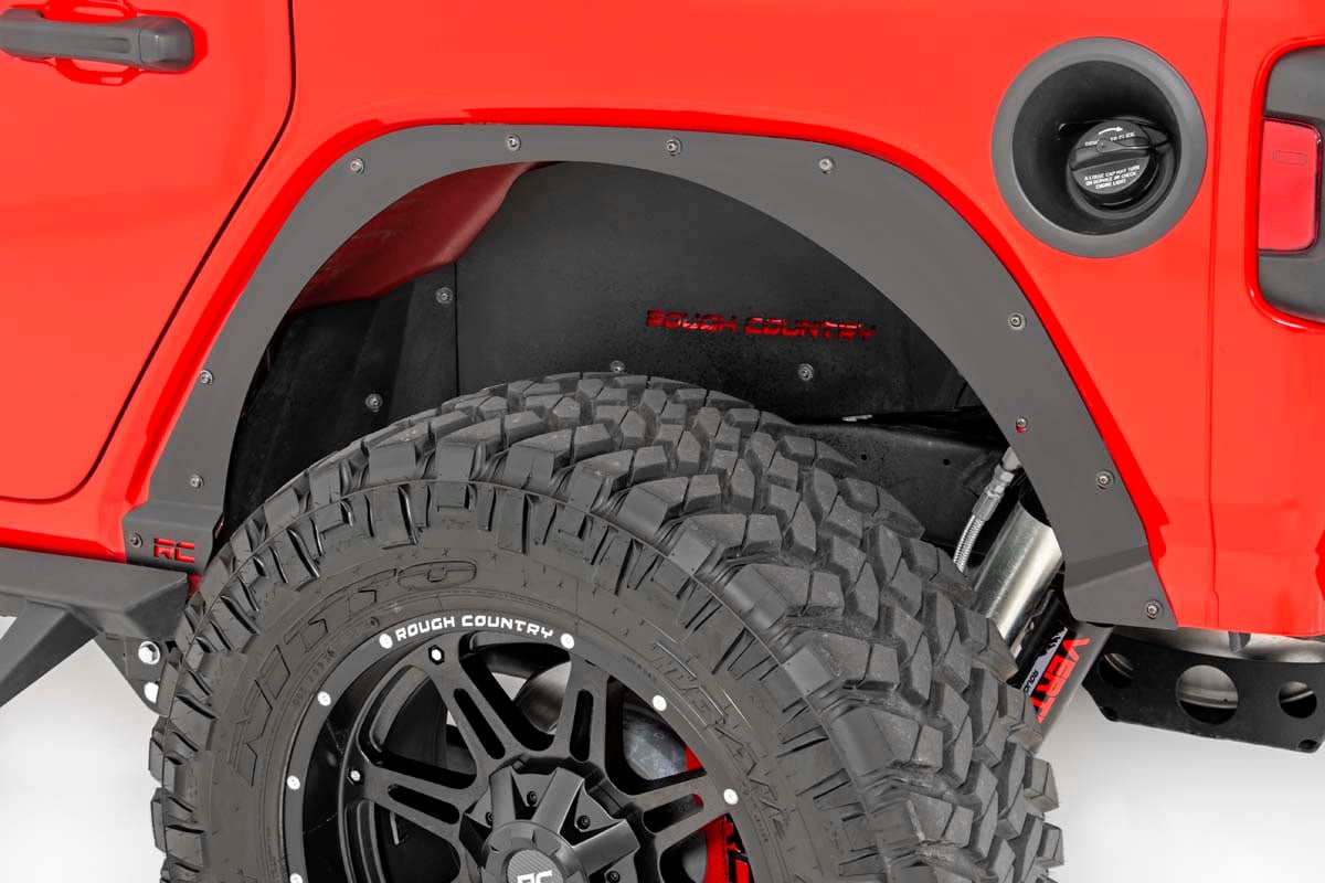 Fender Delete Kit FR & RR Jeep Wrangler JL (18-26)/Wrangler Unlimited (18-26) Rough Country-2