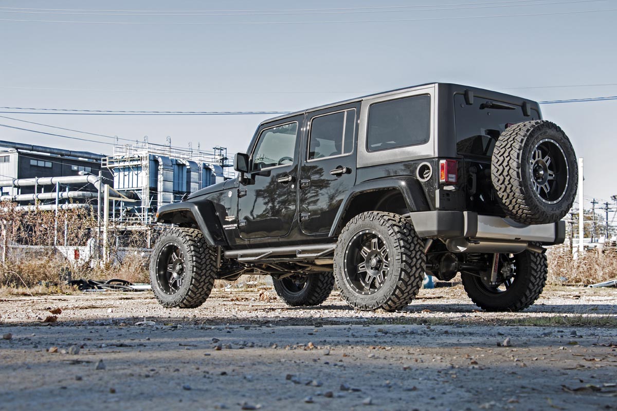 Spare Tire Carrier Spcr Jeep Wrangler JK/Wrangler TJ/Wrangler Unlimited 4WD Rough Country-3