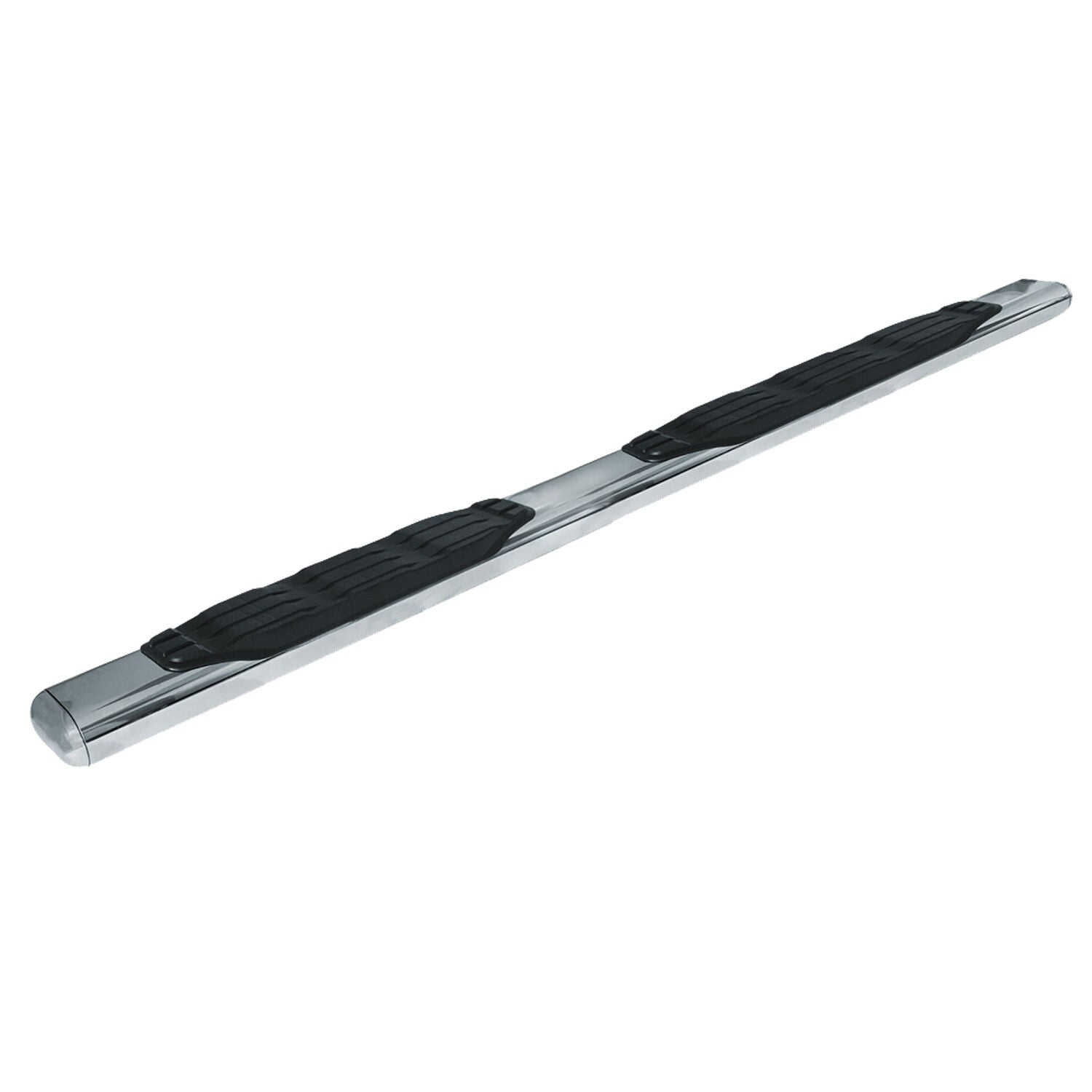 5 Inch 1000 Series Side Steps with Mounting Brackets Kit Polished Stainless Steel 2021-2025 Ford Bronco Go Rhino-3
