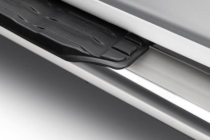 5 Inch 1000 Series Side Steps with Mounting Brackets Kit Polished Stainless Steel 2015-2026 Ford F-150/ F-250/F-350 Go Rhino-2