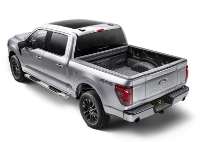5 Inch 1000 Series Side Steps with Mounting Brackets Kit Polished Stainless Steel 2015-2026 Ford F-150/ F-250/F-350 Go Rhino-7