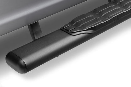 5 Inch 1000 Series Side Steps with Mounting Brackets Kit Textured Black 2015-2026 Ford F-150/ F-250/F-350 Go Rhino-2