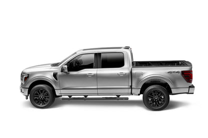 5 Inch 1000 Series Side Steps with Mounting Brackets Kit Textured Black 2015-2026 Ford F-150/ F-250/F-350 Go Rhino-4