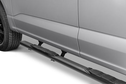5 Inch 1000 Series Side Steps with Mounting Brackets Kit Textured Black 2015-2026 Ford F-150/ F-250/F-350 Go Rhino-10