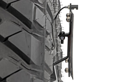 License Plate Relocation Bracket Jeep Wrangler JK/Wrangler Unlimited (07-18) Rough Country-2