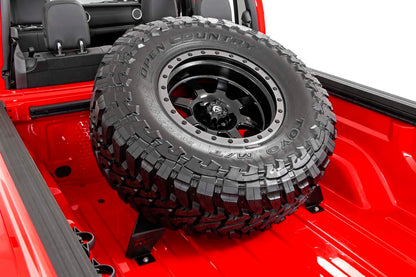Bed Mounted Tire Carrier 20-Up Jeep Gladiator Rough Country-2