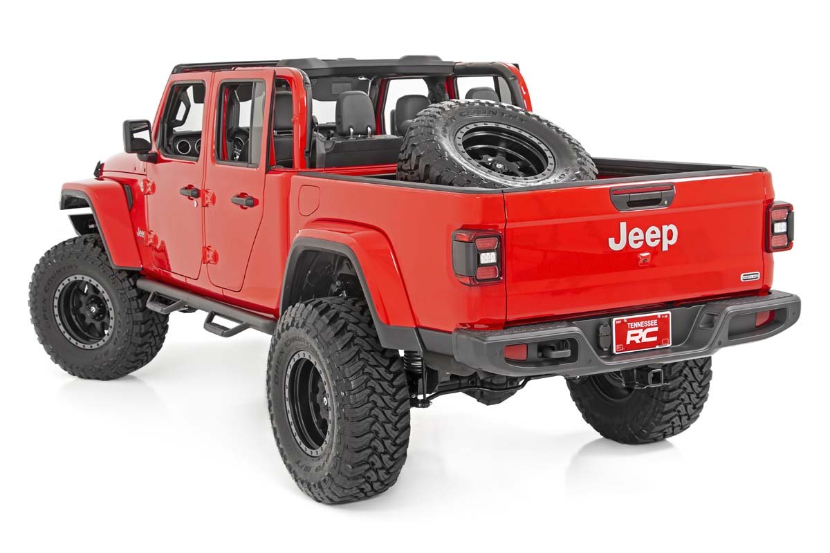 Rough Country Bed Mounted Tire Carrier 20-Up Jeep Gladiator Rough Country
