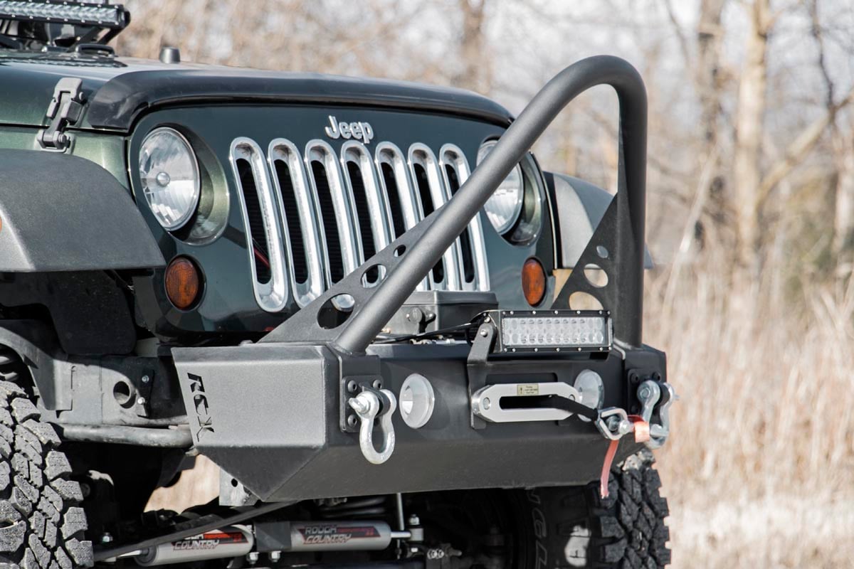 Bumper Stinger Bar Jeep Cherokee XJ 2WD/4WD (1984-2001) Rough Country-3