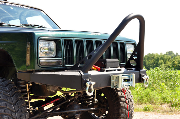 Bumper Stinger Bar Jeep Cherokee XJ 2WD/4WD (1984-2001) Rough Country-4