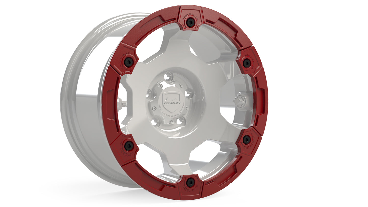 TeraFlex Modular Rash Ring Red Each 6-Spoke TeraFlex