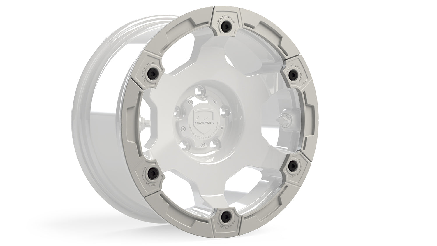 TeraFlex Modular Rash Ring White Each 6-Spoke TeraFlex