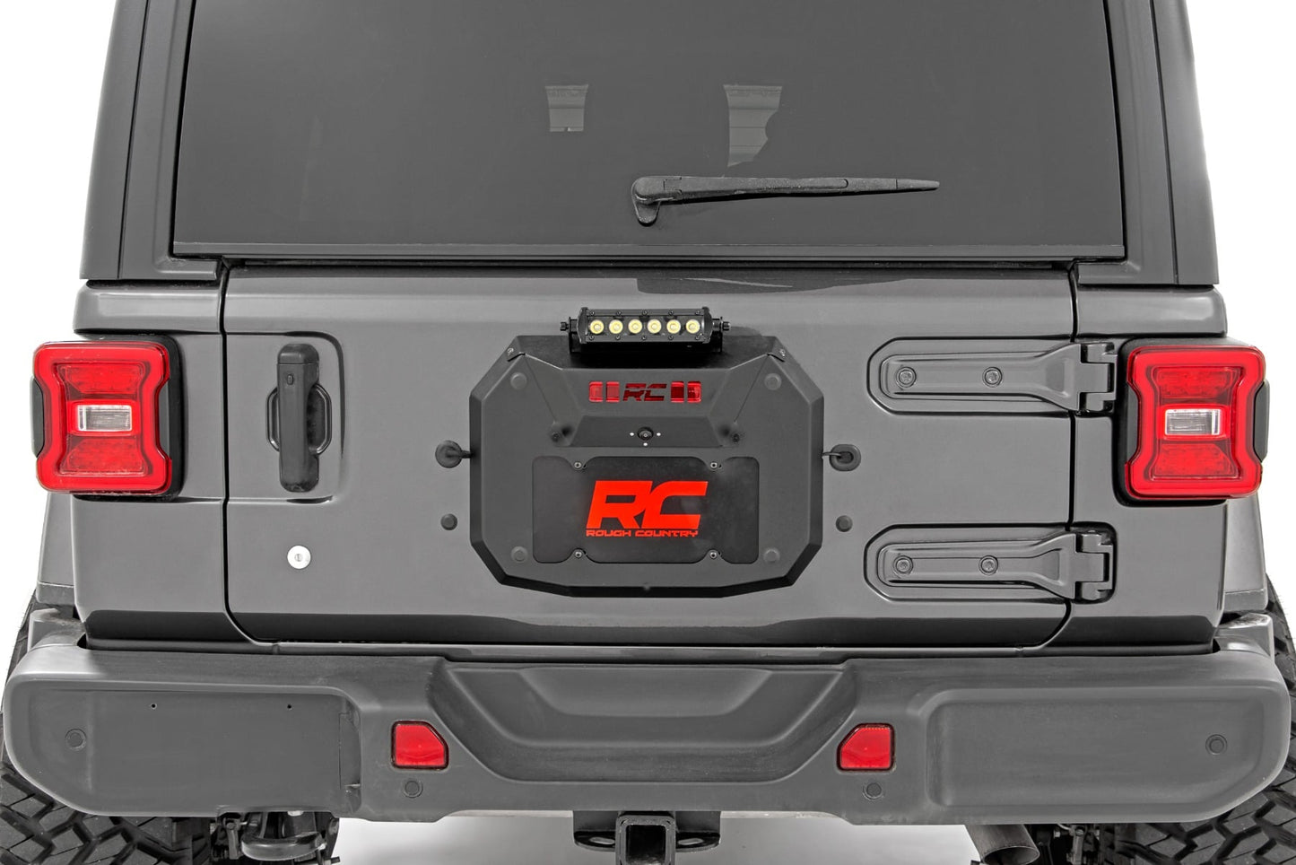 Spare Tire Carrier Delete Kit Jeep Wrangler JL (18-26)/Wrangler Unlimited (18-26) Rough Country-2