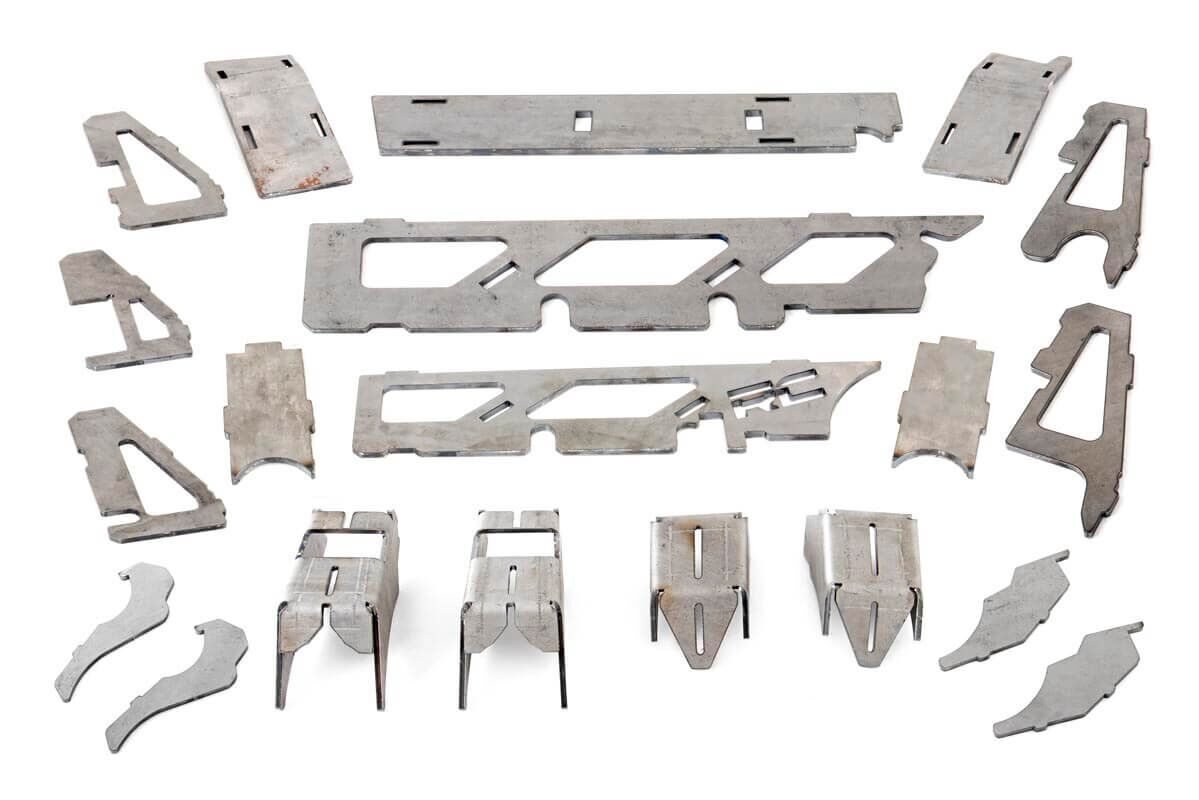 Rough Country JK DANA 30 Front Axle Truss & Gusset Kit Rough Country