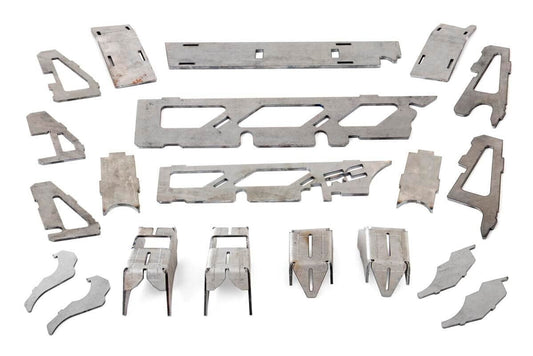 Axle Truss and C-Gusset Combo Dana 30 Jeep Wrangler JK/Wrangler Unlimited (07-18) Rough Country