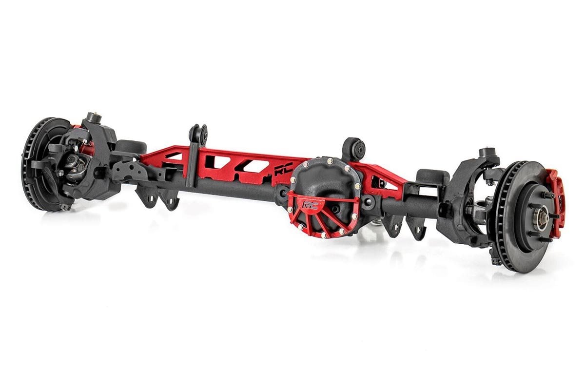 Axle Truss and C-Gusset Combo Dana 30 Jeep Wrangler JK/Wrangler Unlimited (07-18) Rough Country-2