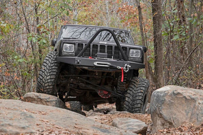 Front Winch Bumper Jeep Cherokee XJ 2WD/4WD (1984-2001) Rough Country-2