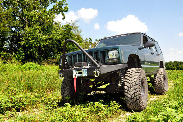 Front Winch Bumper Jeep Cherokee XJ 2WD/4WD (1984-2001) Rough Country-5
