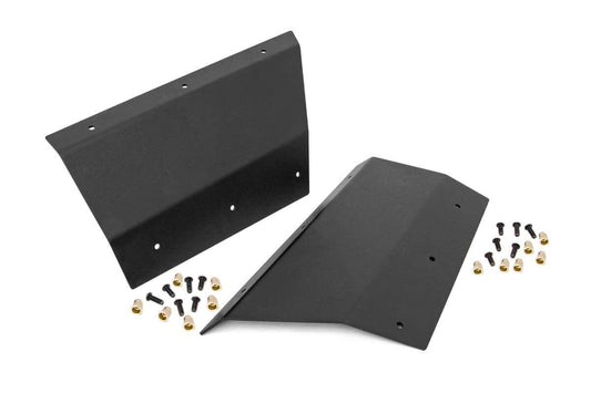 Rough Country Jeep Rear Lower Quarter Panel Armor for Trimmed Fender Flares 97-01 Cherokee XJ Rough Country