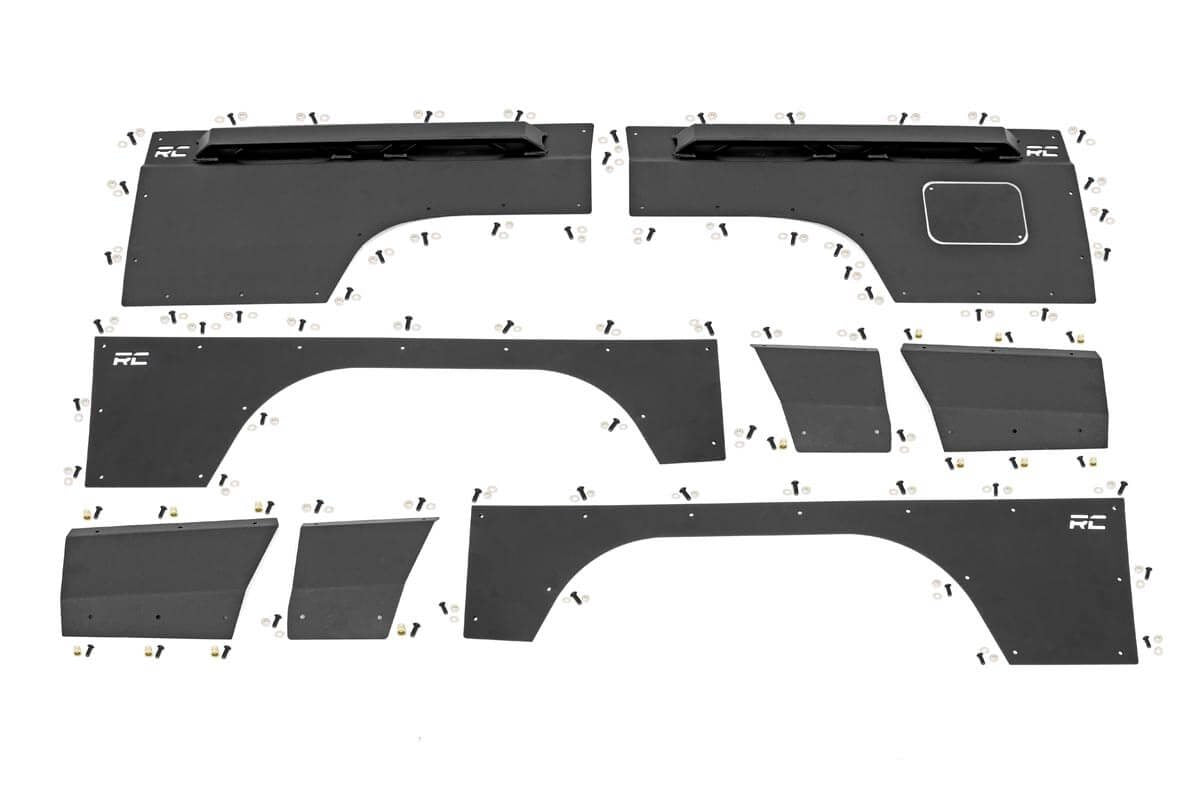 Rough Country Jeep Quarter Panel Armor 97-01 Cherokee XJ Rough Country