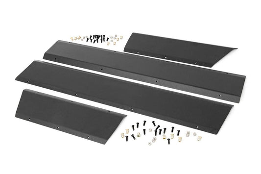 Lower Door Armor 4 Door Jeep Cherokee XJ 2WD/4WD (1984-2001) Rough Country