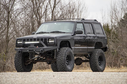 Lower Door Armor 4 Door Jeep Cherokee XJ 2WD/4WD (1984-2001) Rough Country-5