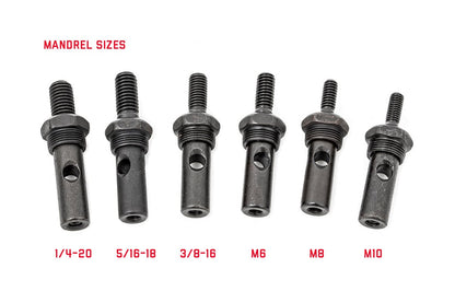 Nutsert Tool Kit 10 Piece System W/Quick Change Mandrel Set Rough Country-4