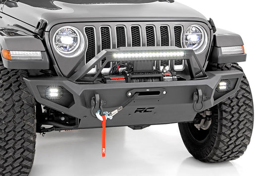 Rough Country Jeep Full Width Front Trail Bumper JK/JL/JT Gladiator Rough Country