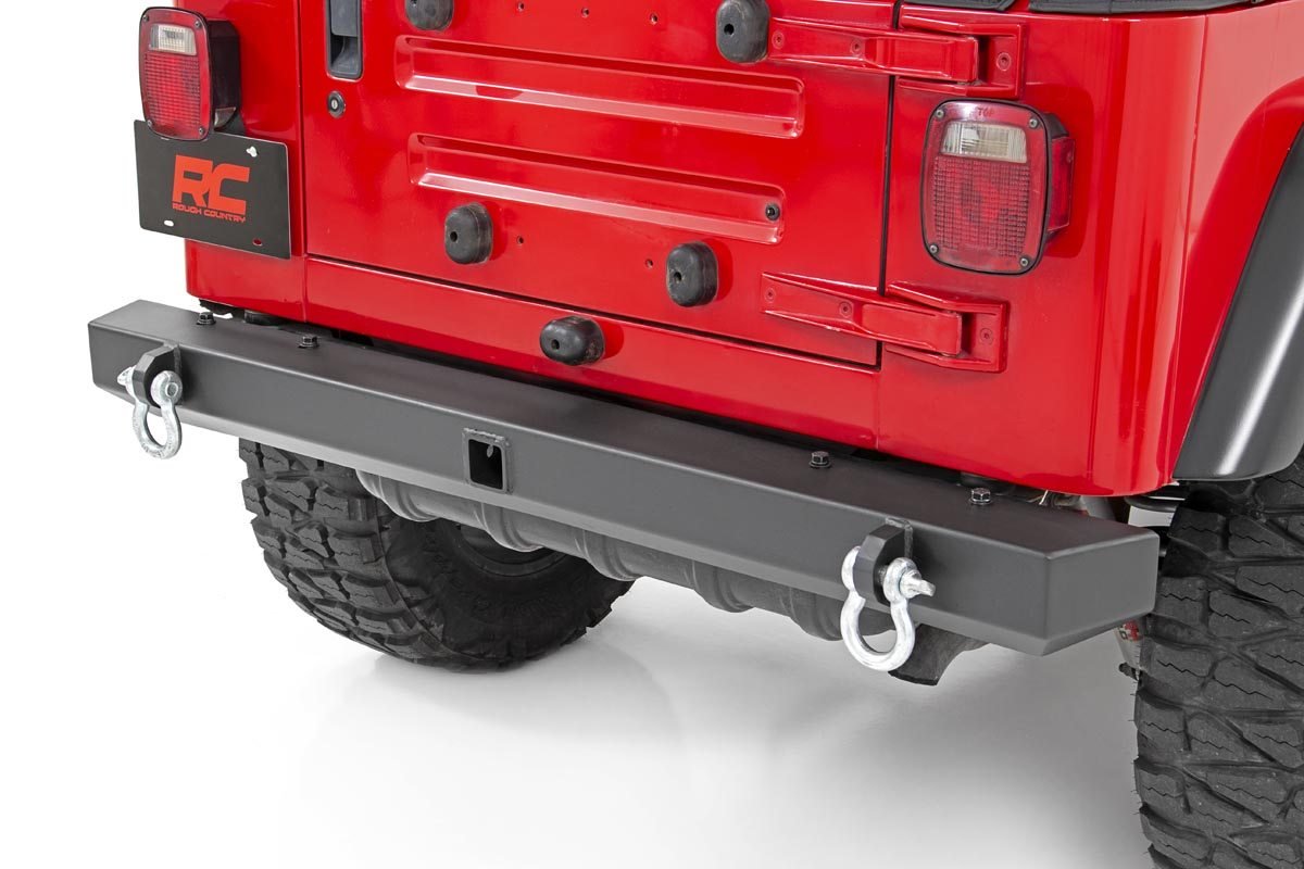 Rough Country Jeep Classic Full Width Rear Bumper 87-06 Wrangler YJ/TJ Rough Country