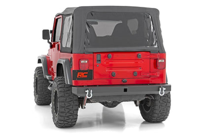 Jeep Classic Full Width Rear Bumper 87-06 Wrangler YJ/TJ Rough Country-5
